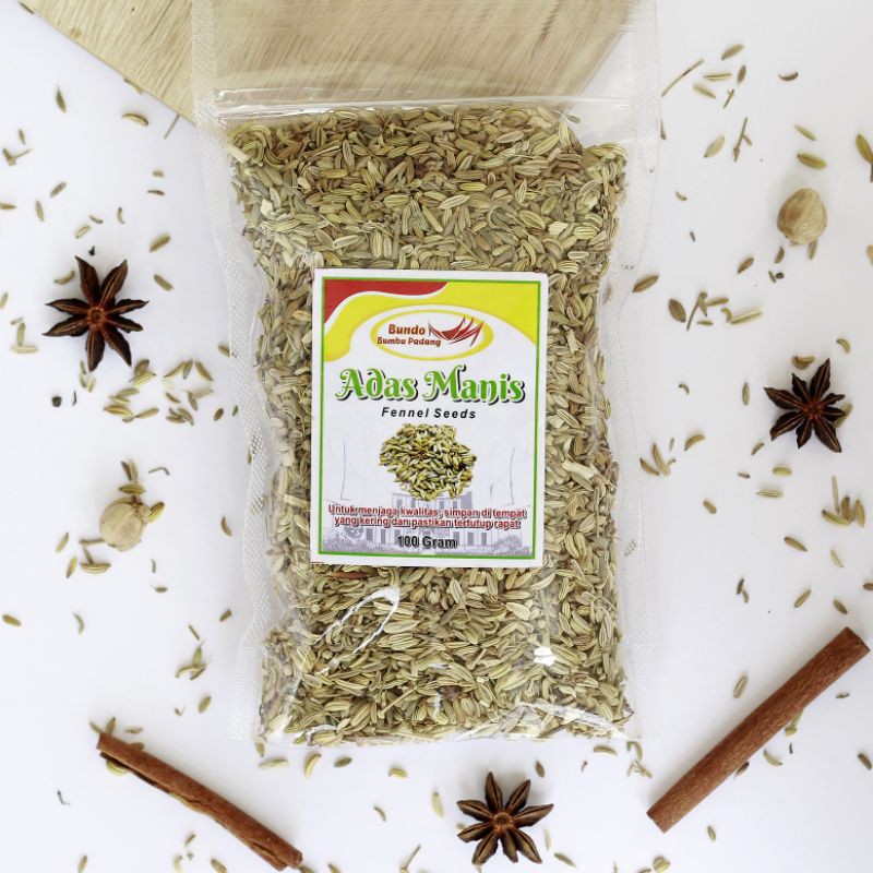 

Adas Manis / Fennel Seeds / Rempah / Bumbu Pontianak