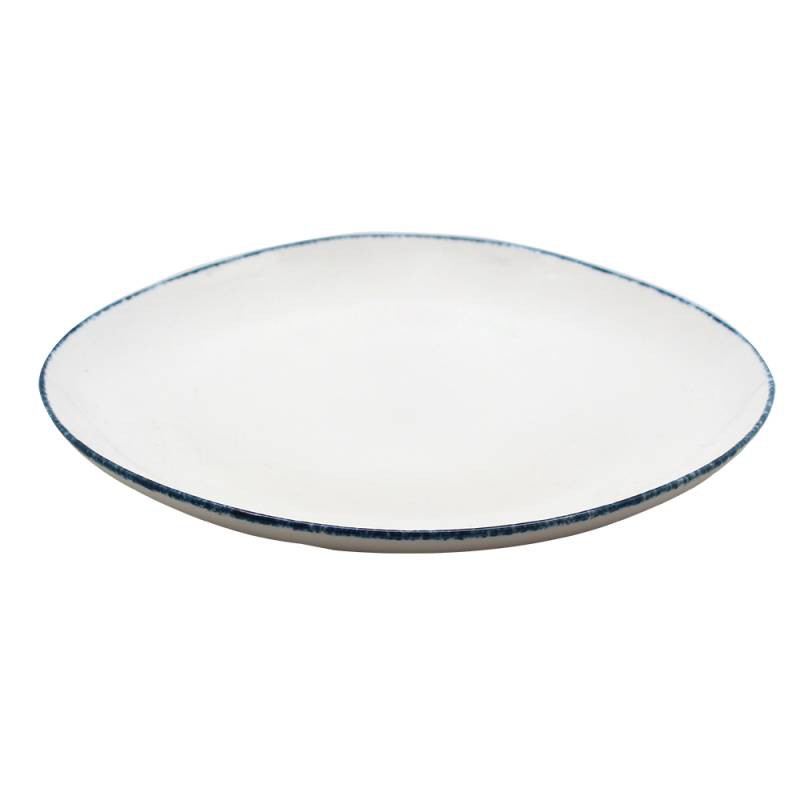 

JYSK Piring Zen Organic Plate Rustic Blue 21.5CM