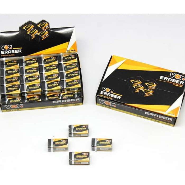 

Alat Tulis Penghapus Pensil Penghapus Vox PHP-40 Black