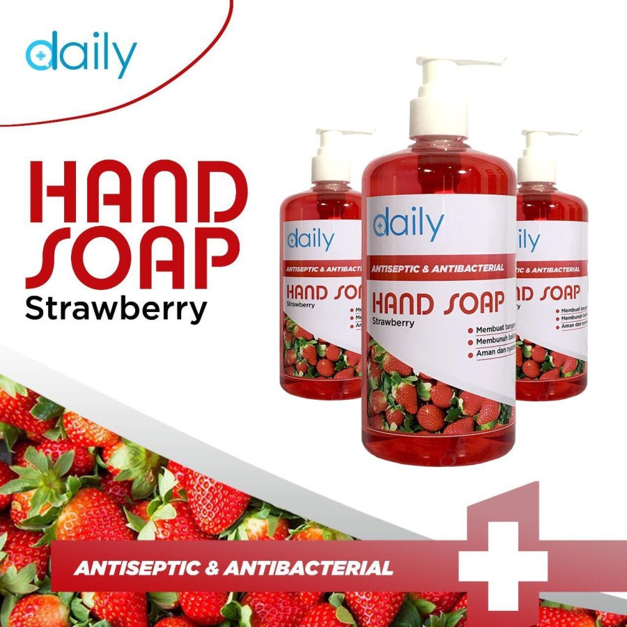 Sabun Cuci Tangan Daily Hand Soap Antibacterial 500ml