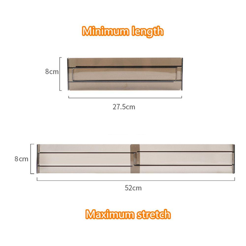 Partisi Pemisah Laci Transparan Multifungsi Adjustable