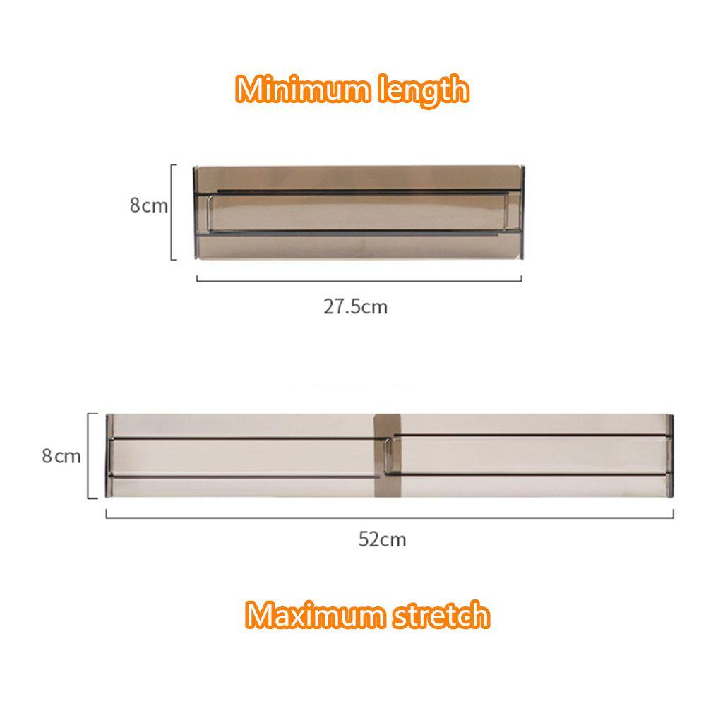 Partisi Pemisah Laci Transparan Multifungsi Adjustable