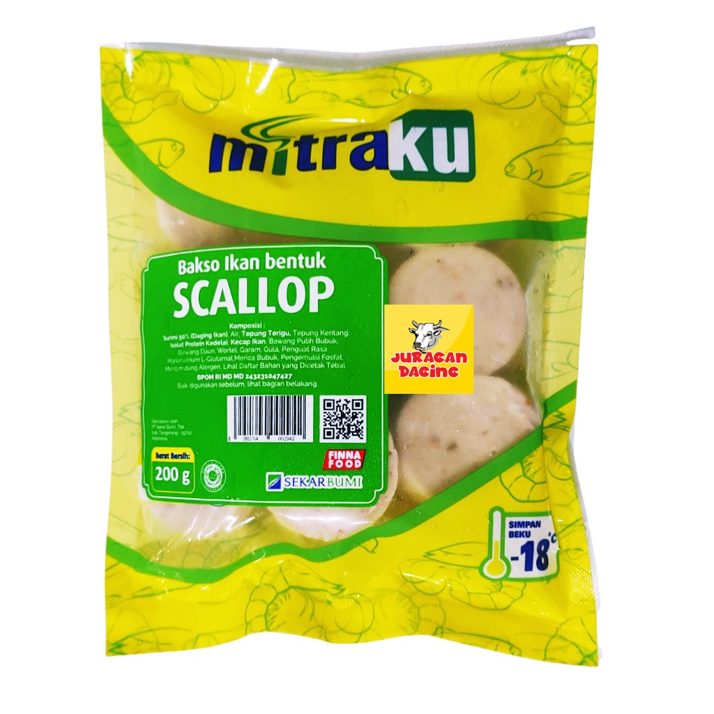 

Mitraku Scallop 200gr