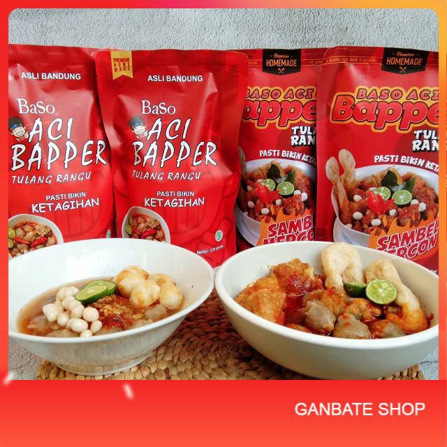 

Baso aci Bapper tulang rangu dan sambel mercon