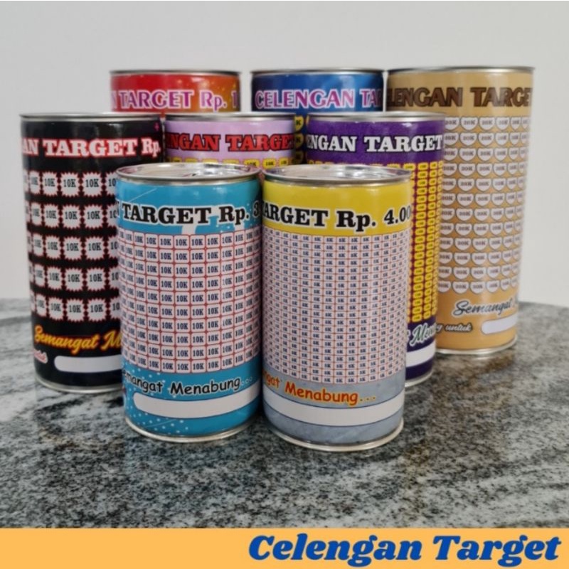 Celengan Target Isi 1 pcs