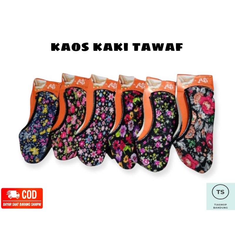 Kaos Kaki Tawaf Tebal Anti Slip Wanita Umroh || Kaos Kaki Balet Tebal Wanita