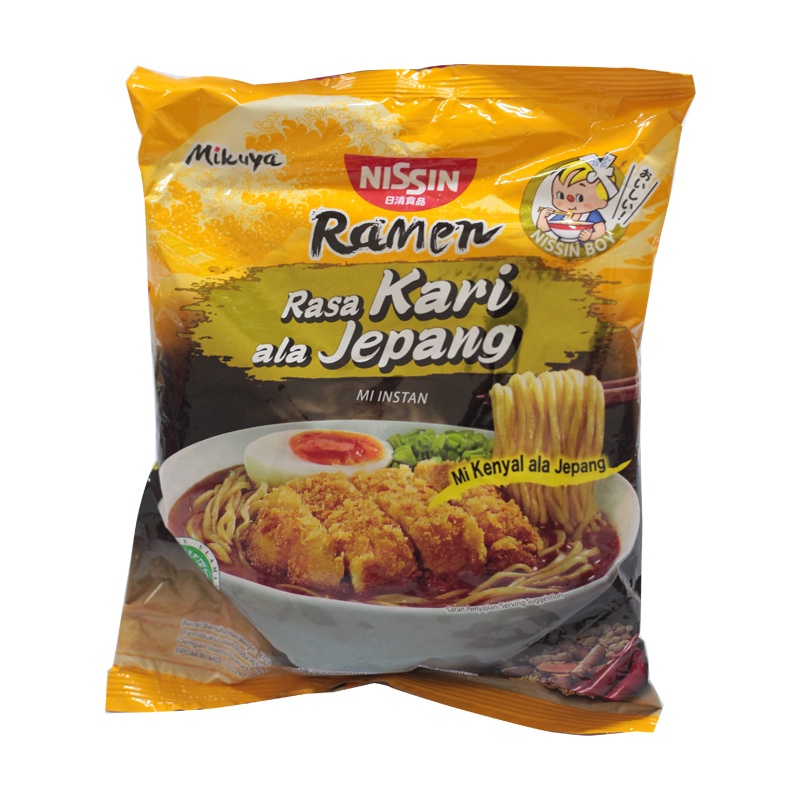 

Nissin Ramen Curry Rasa Kari 87Gr