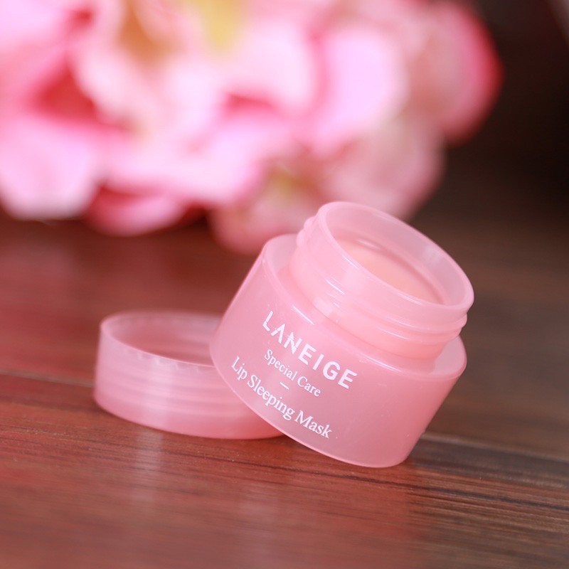 Laneige Lip Sleeping Mask Night Sleep 3g Maintenance Moistened Lip Balm the Pink