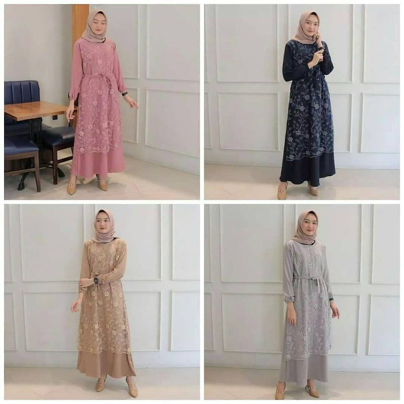 Alma Dress / Gamis Brukat