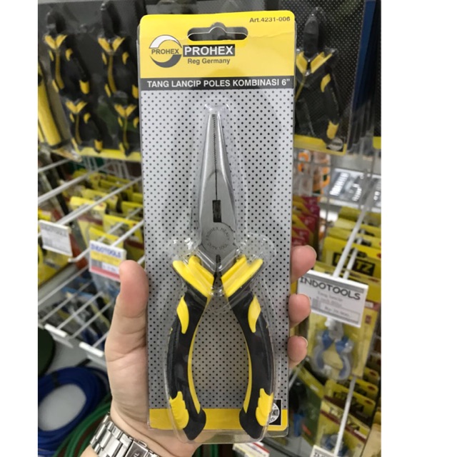 TANG LANCIP 6 INCH HASSTON Long Nose Pliers