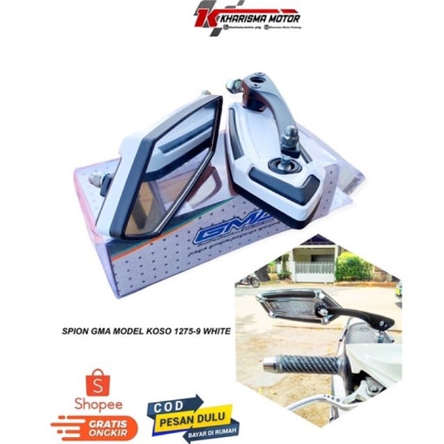 SPION GMA MODEL KOSO 1275-9 WHITE