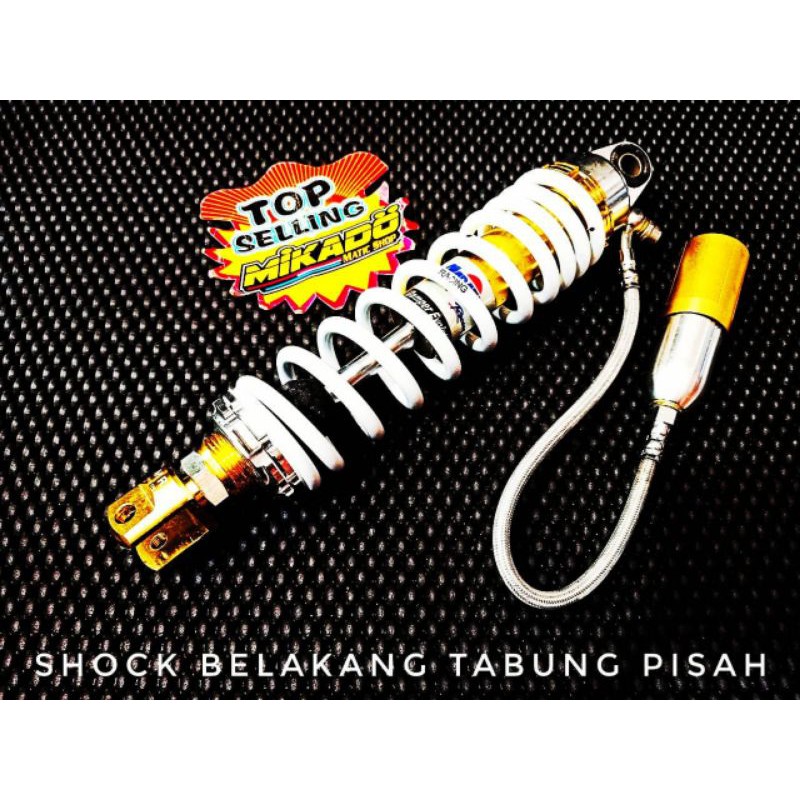 SHOCK TABUNG PISAH MATIC MIO BEAT SCOOPY VARIO 125 150 FINO SOUL J GT M3 SKOK COCOK UNTUK KONTES