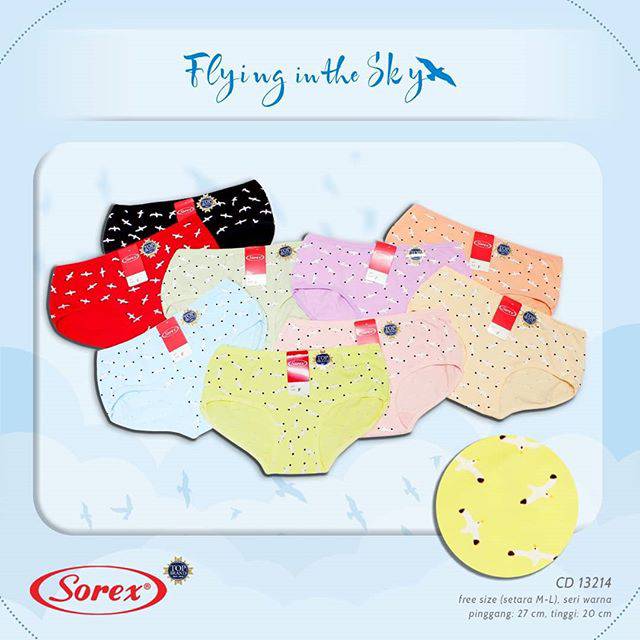 Celana Dalam Wanita/ CD Sorex 13214