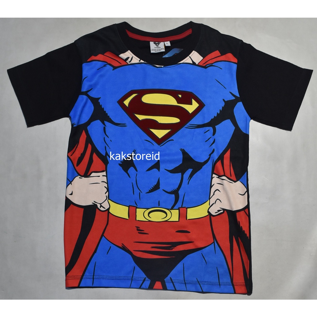 Baju Anak Laki Laki Littl* M Lengan Pendek Biru BAL 43