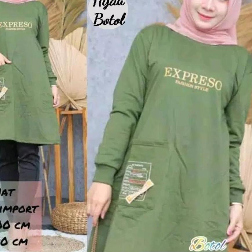 ✶ TUNIK WANITA TERBARU 2021 KEKINIAN / TUNIK KAOS PANJANG/TUNIK WANITA DEWASA ATASAN WANITA DEWASA ♛