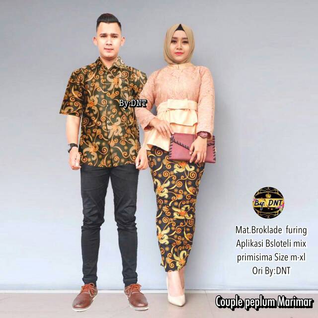 SHOPASHOP SOLO - Kebaya brukat setelan brukat setelan fendi batik couple atasan muslim tanah abang