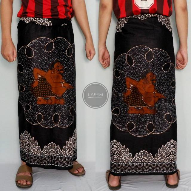 SARUNG BATIK MOTIF WAYANG SEMAR / SARUNG LASEM / KHAS PEKALONGAN