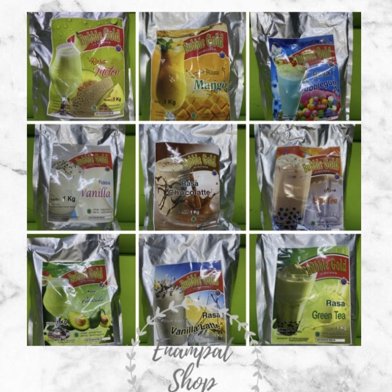 

Bubble Gold Es Blender Powder 1 Kg Aneka Rasa 1