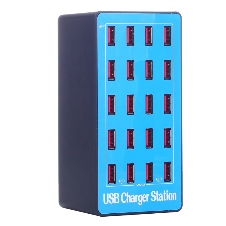 Charger USB 20 Port Fast Charger Smart Desktop USB Charger Station