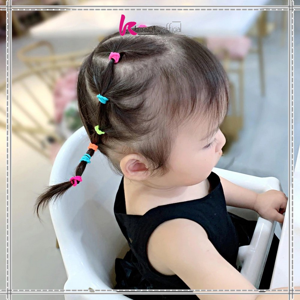 KB-C329 (100 PCS) Karet Ikat Rambut Spiral Gaya Korea / Kuncir Rambut Fashion / Kunciran Rambut Wanita FREE POUCH-3