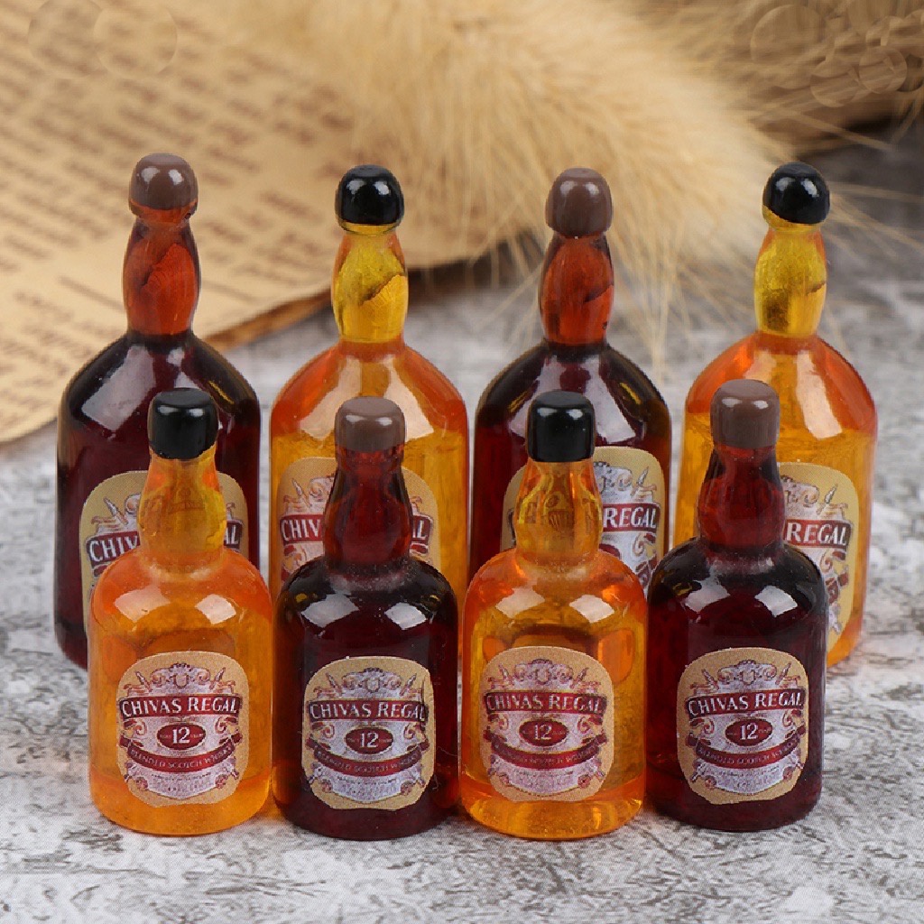 Miniatur Botol Minuman Keras Skala 1:12 - Miniature Chivas Regal