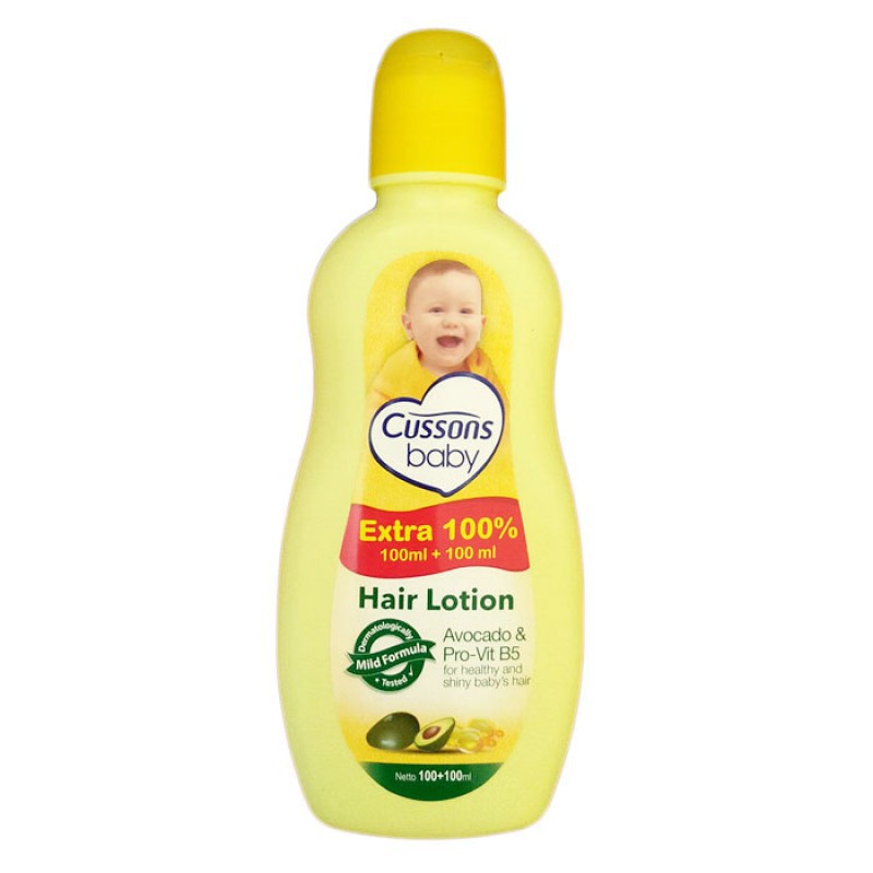 Cussons Baby Hair Lotion Avocado &amp; Pro-Vit B - 100+100 ml