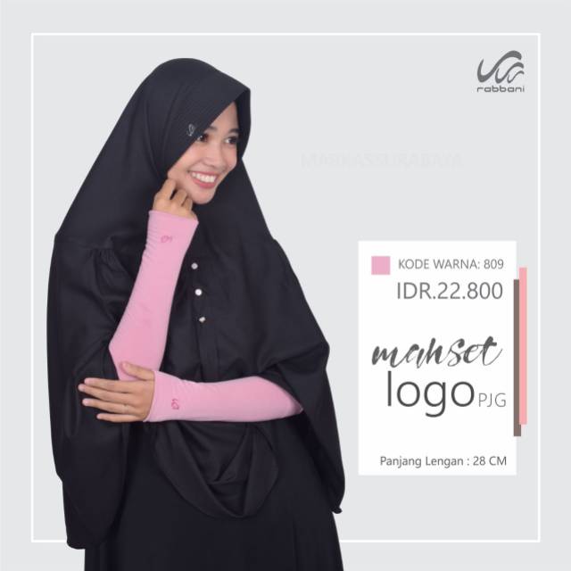 MANSET LOGO RABBANI UKURAN PANJANG POLOS-1