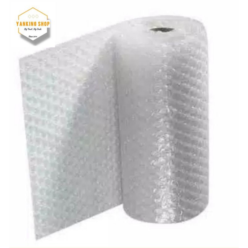 

Bubble Wrap Ukuran 2m×31cm Plastik Putih Transparan