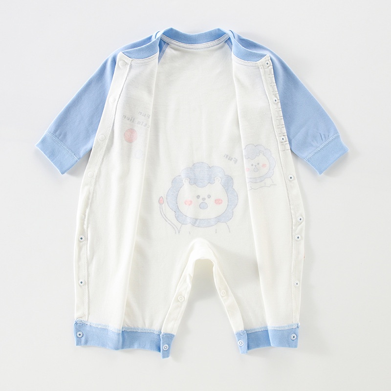 Piyama Bayi / Baju Tidur Bayi / Baby Pajamas Button Kancing Warna Newborn 0 3 6 9 12 Bulan