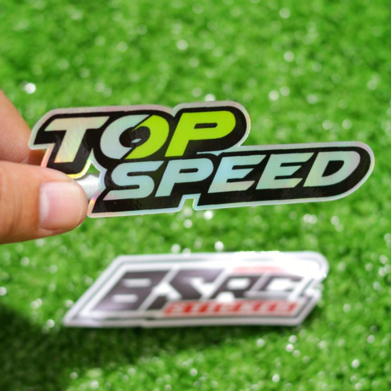 

sticker top speed hologram / sticker premium