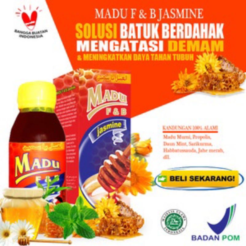 Madu F & B flek dan batuk