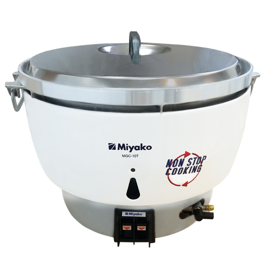 MIYAKO Rice Cooker Gas 10 Liter /Gas Cooker Miyako LPG MGC 10 T