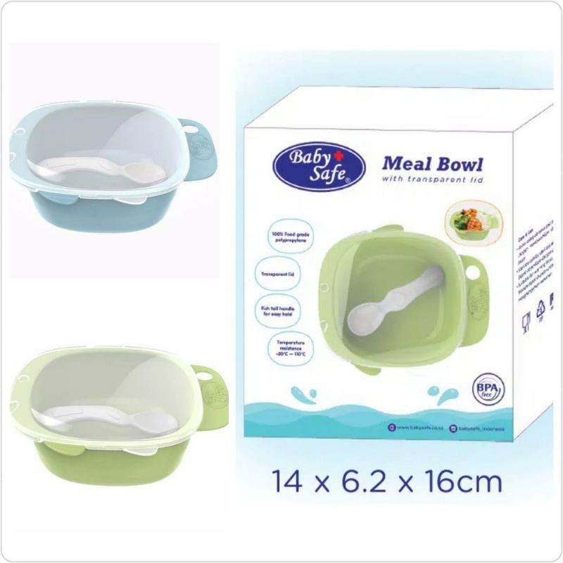 B356 Baby Safe Meal Bowl with Transparent Lid