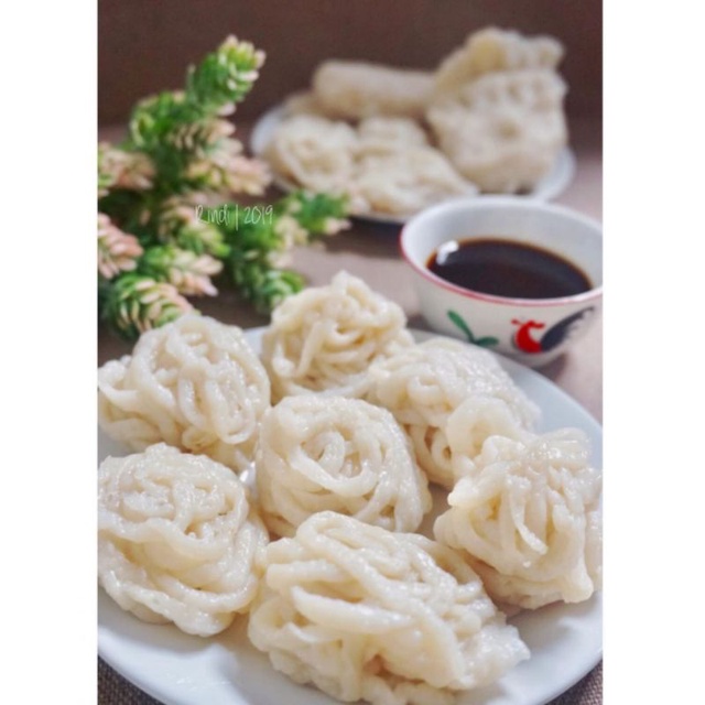 

Pempek kriting atau kerupuk iwak kakap super isi 20pcs