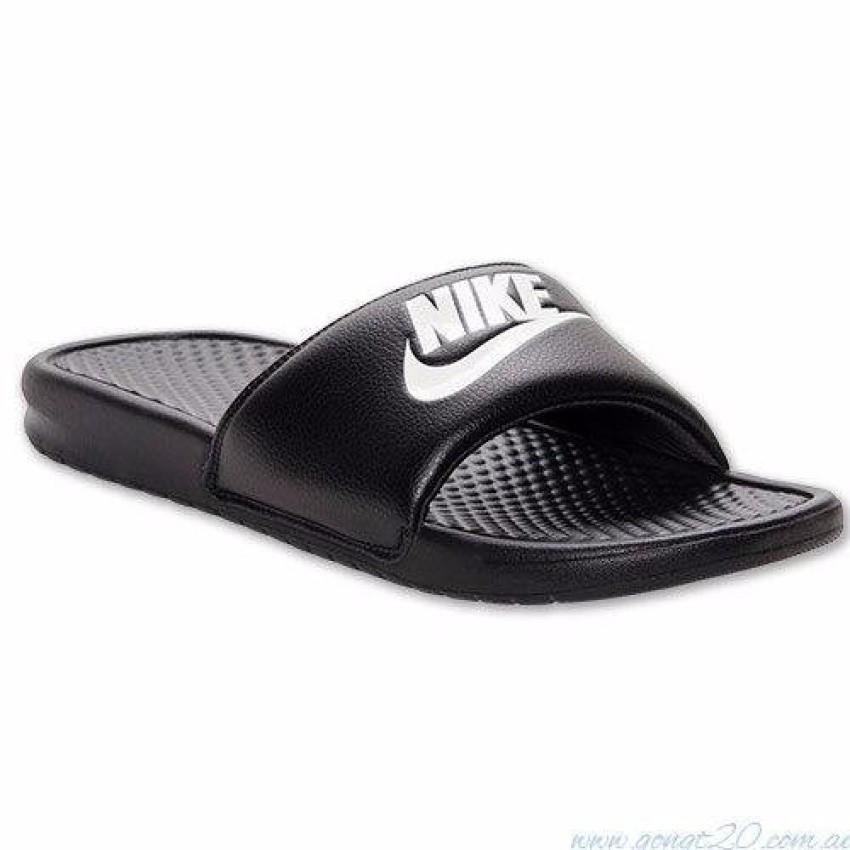nike benassi jdi black and white