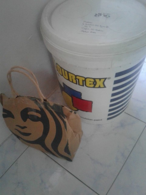 Colourtex Cat Tembok Dinding Pastel Pail Indoor & Outdoor Rumah Kemasan 25kg Grab