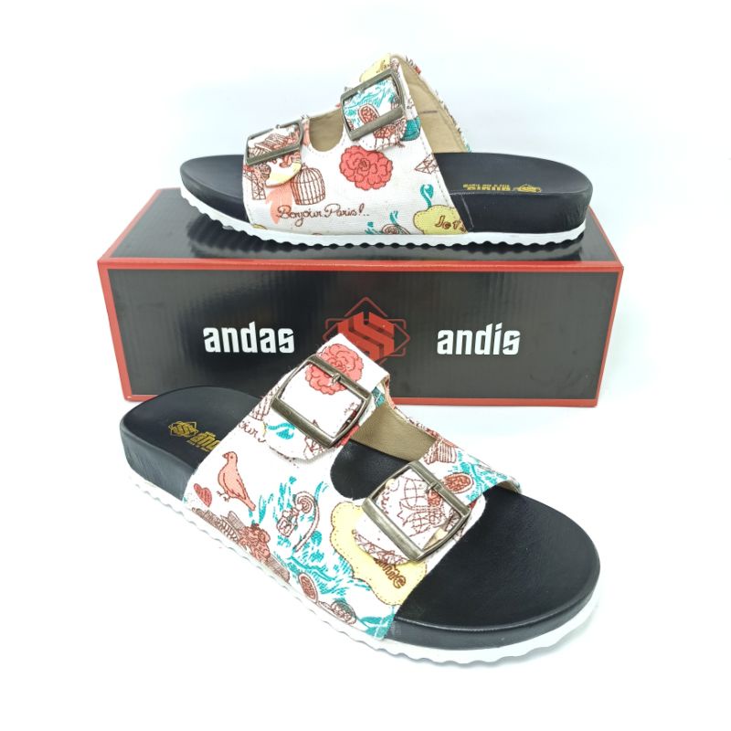 Sandal Birken Motif Sendal Wanita Andis AF02