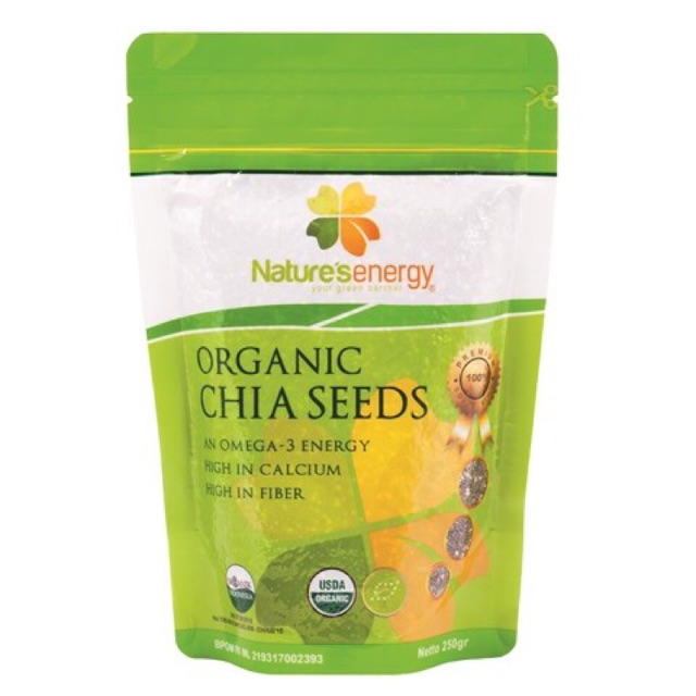 

Ay00! Natures Organic Chia Seeds 100 gr