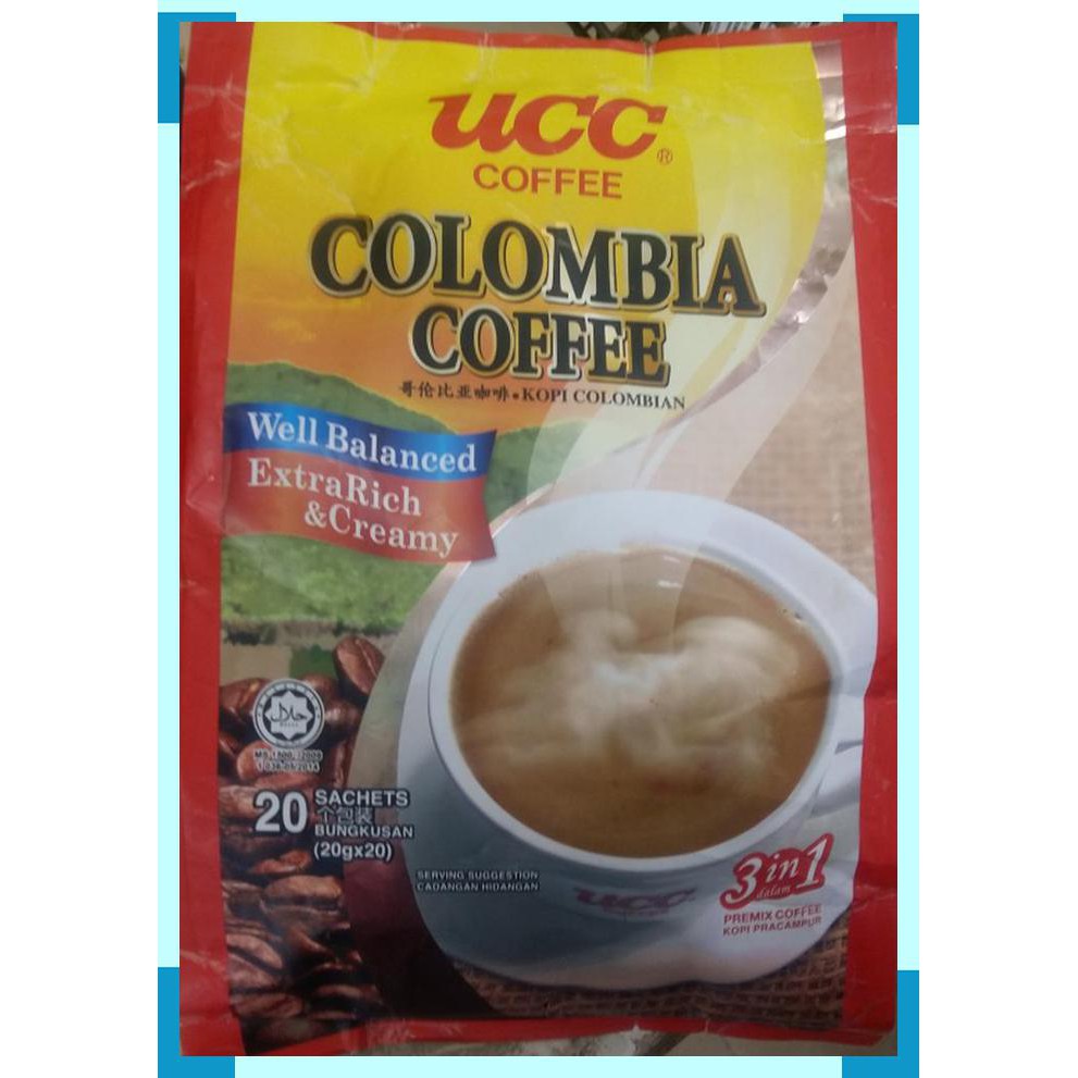 

Ucc coffee | Columbia coffee | 20 x 20 gram