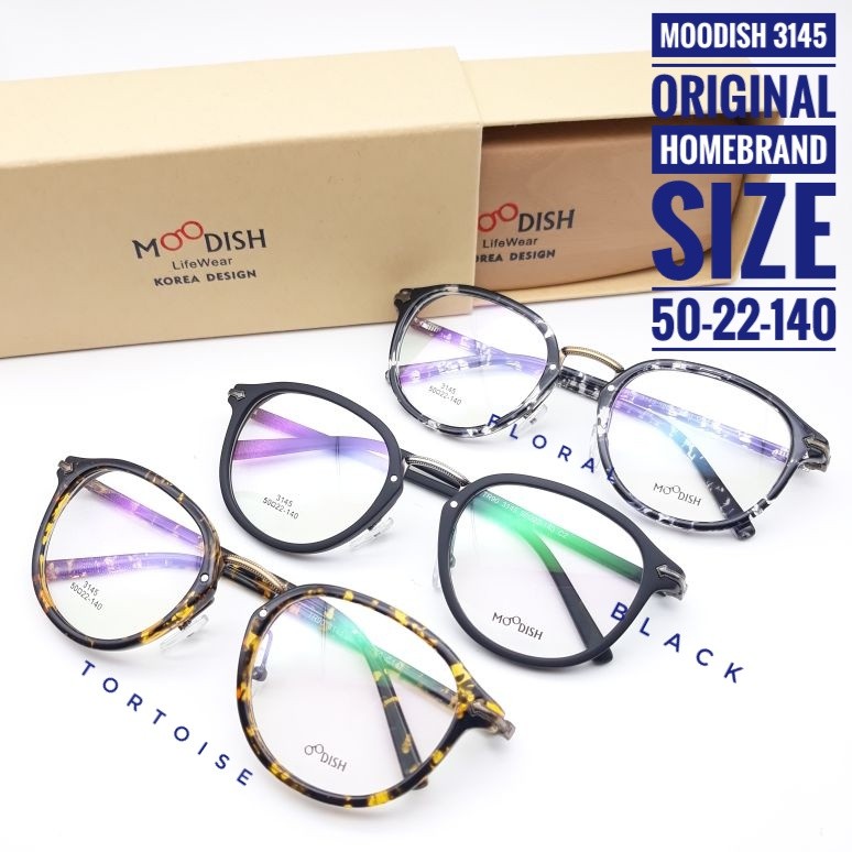 Frame Kacamata Moodish 3145 Frame Kacamata Original Homebrand