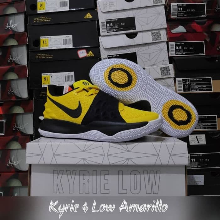 Terlaris  Sepatu Basket Kyrie 4 Low Amarillo