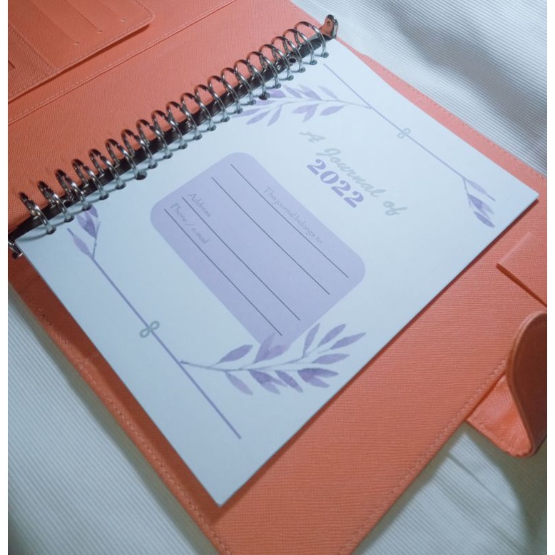 

Binder Planner A5 (100 GSM TEBAL) Bagus Murah Lucu Premium