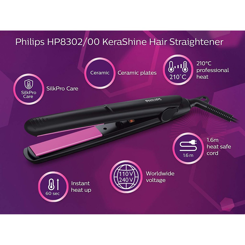 Philips HP8302 – Hair Straightener