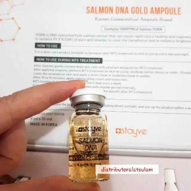 Salmon DNA 1box serum stayve bb glow