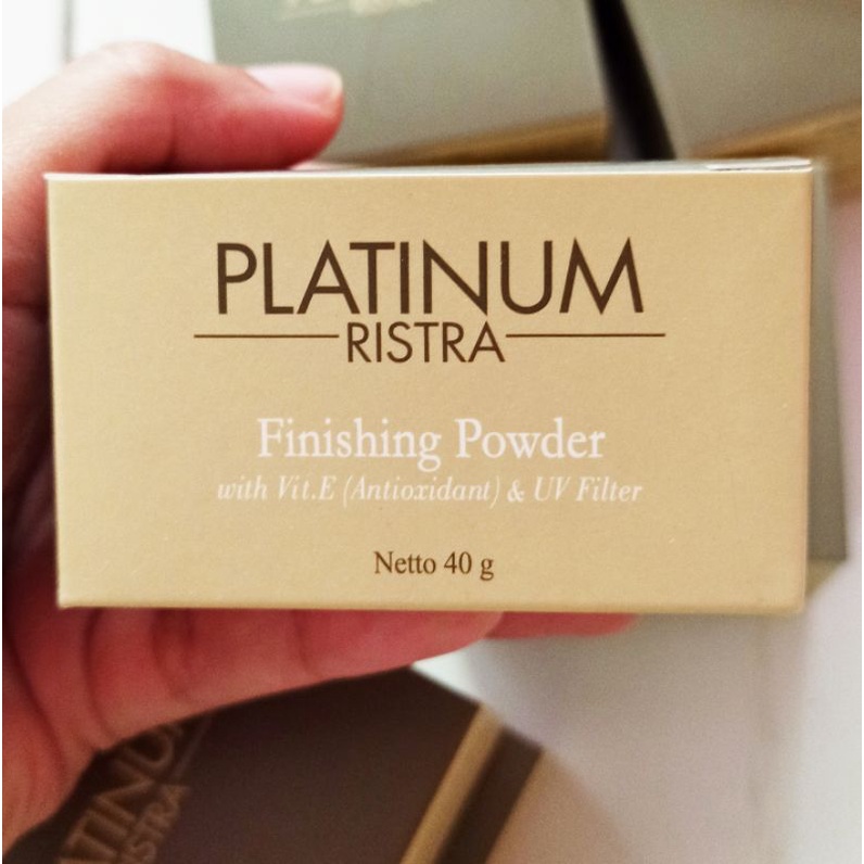 Ristra Finishing Powder Platinum 01 IVORY