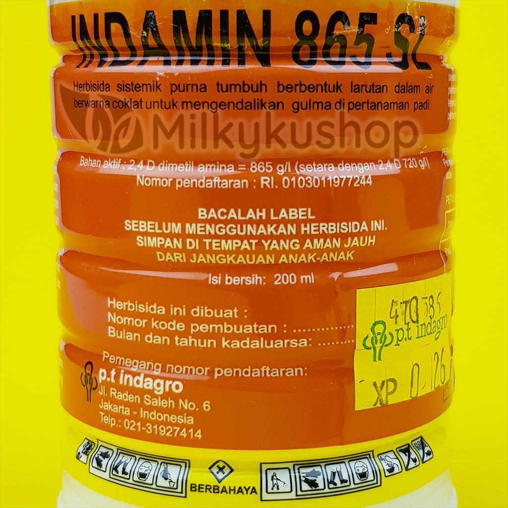INDAMIN 865 SL 200 ML HERBISIDA