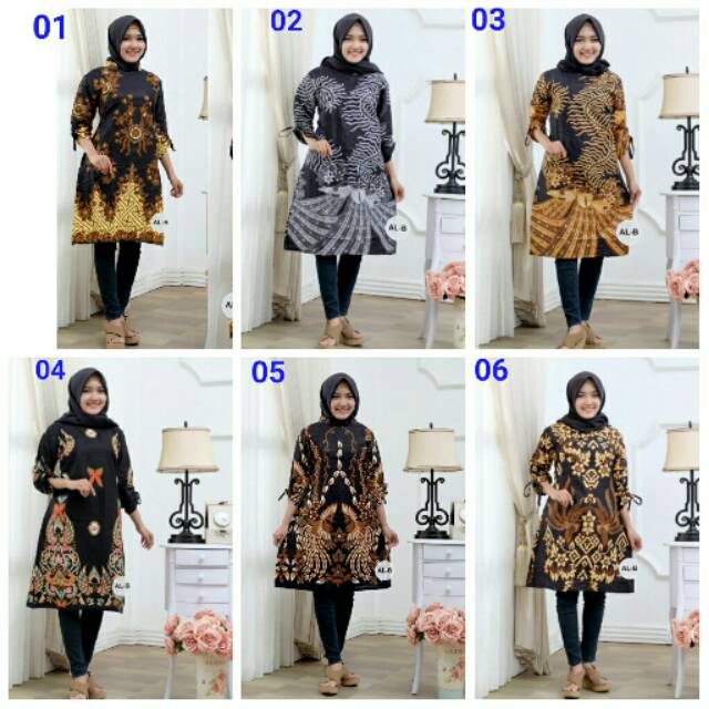 GROSIR TUNIK BATIK SOGAN