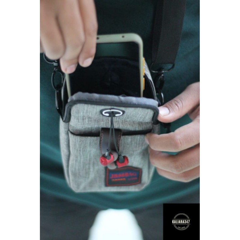 Tas HP selempang mini multifungsi pria