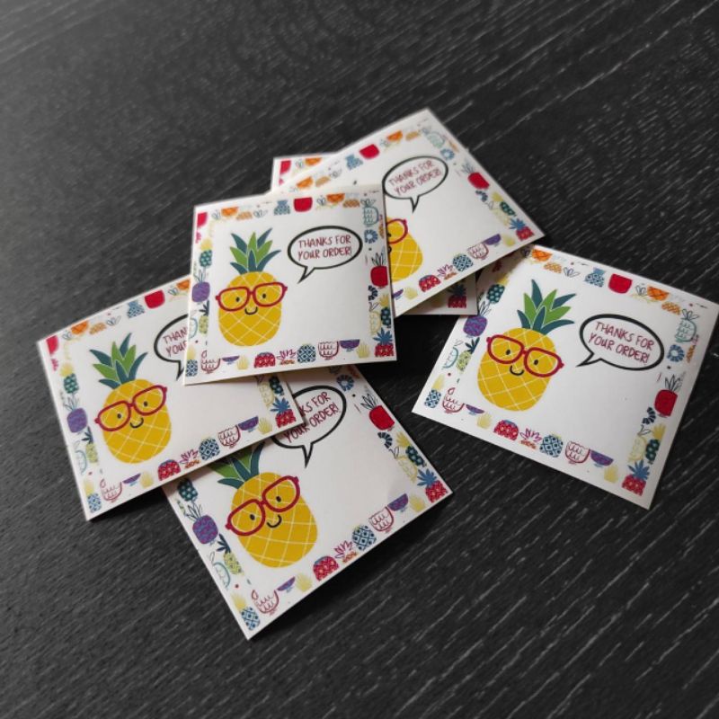 

Kertas Stiker Thank you untuk olshop 30pcs kertas label olshop