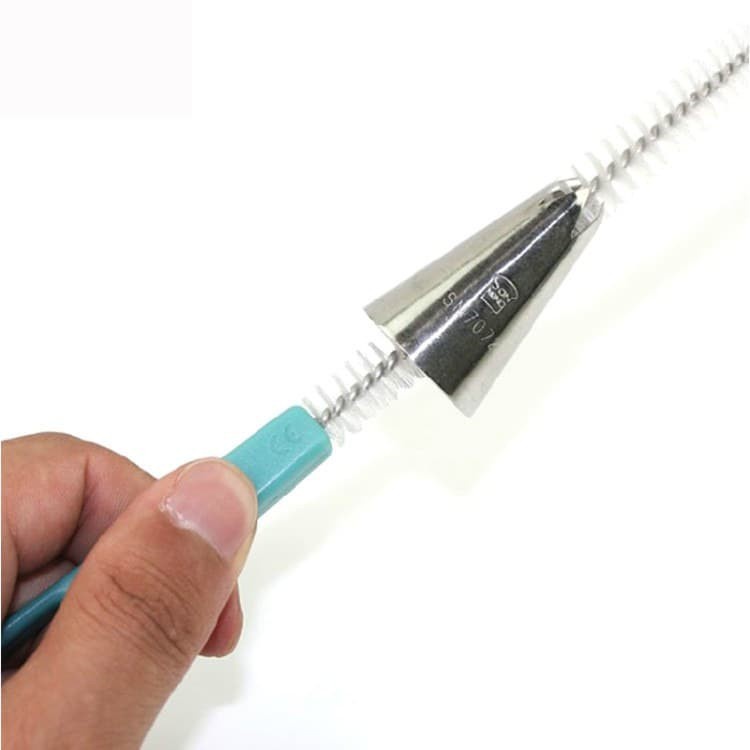 [BISA COD]  1 Pcs  Sikat Pembersih Sedotan Stainless Steel Botol Brush Straw Serbaguna